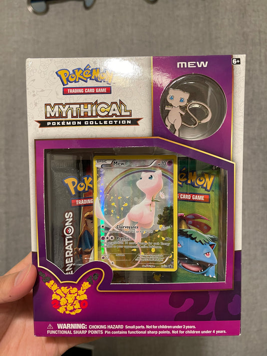 Mew Mythical 20th Anniversary Pokemon Collection