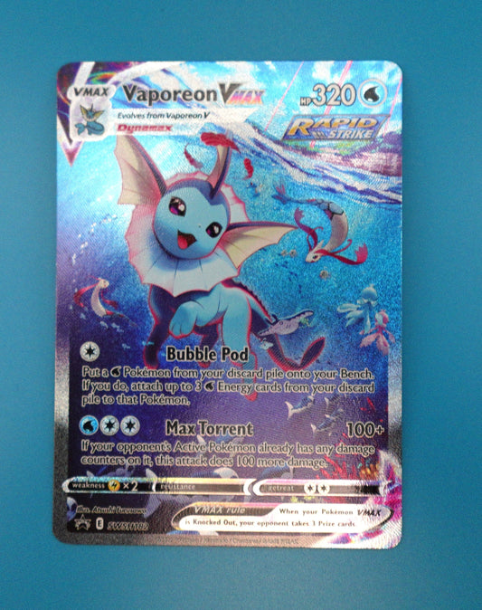 Vaporeon VMAX - SWSH182 - SWSH: Sword & Shield Promo Cards (SWSD)