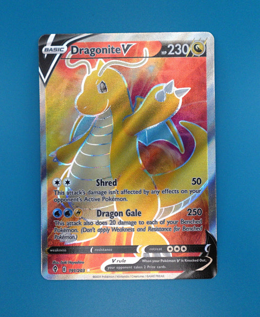 Dragonite V (Full Art) - SWSH07: Evolving Skies (SWSH07)